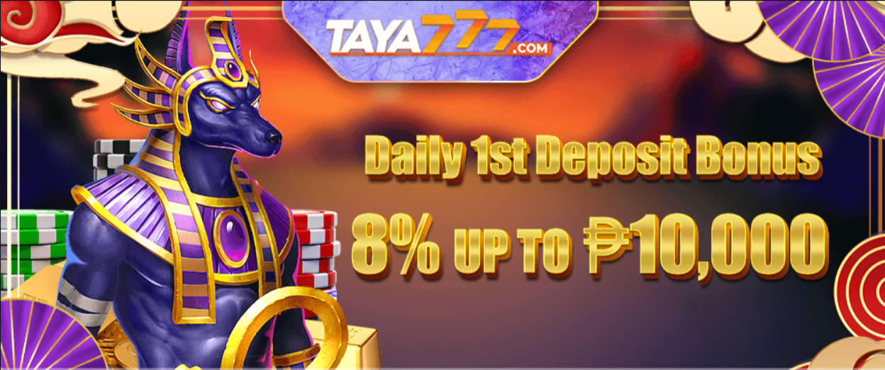 Daily First Deposit Bonus 8%