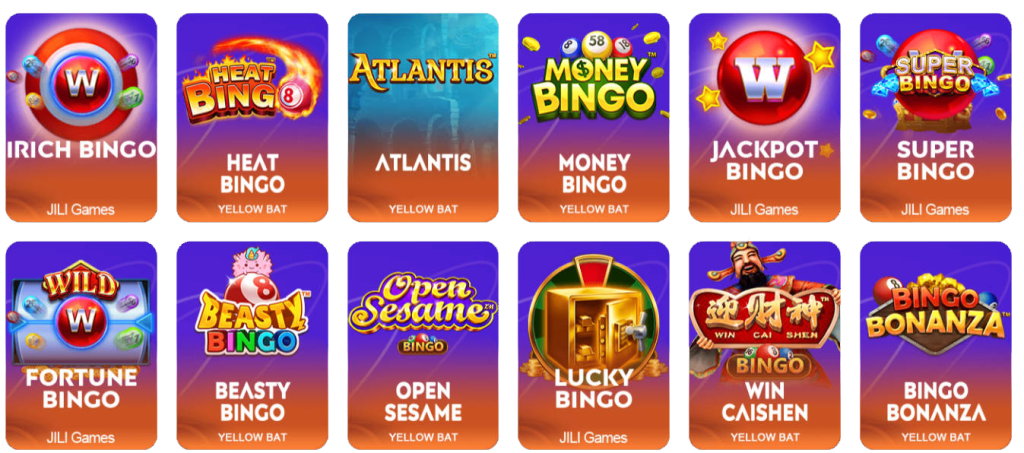 TAYA777 BINGO Game Hall